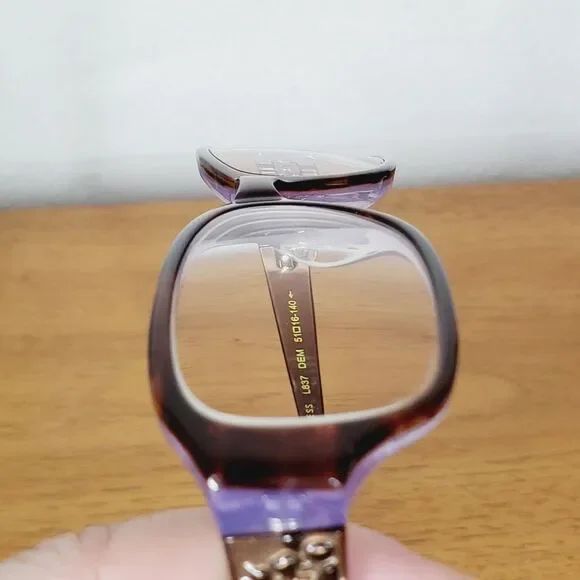 Lulu Guinness L837 DEM Womens Eyeglasses Unique Optical 51-16-140 Eyewear Frames - Picture 5 of 9